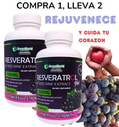 Resveratrol Premium: Salud y Vitalidad en Cada Cápsula" ✨