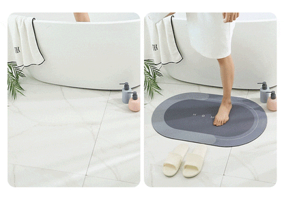 Alfombra Antideslizante 5×1 – Evita Resbalones – Mantén tu Baño Seco y Seguro en 3 Segundos