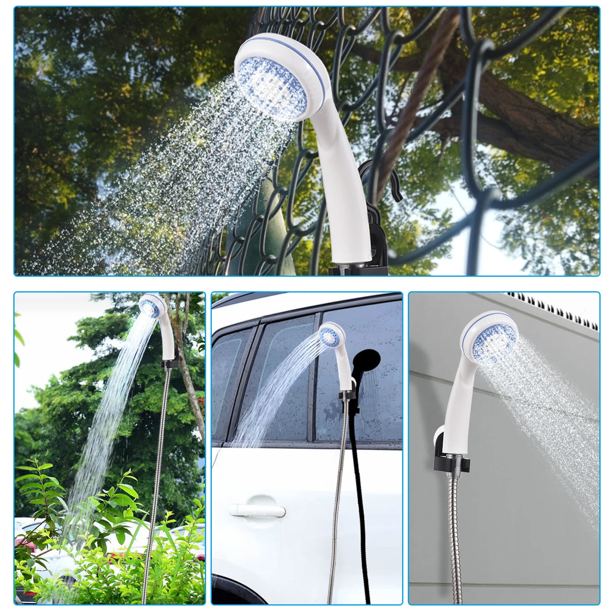 Ducha Portatil Recargable de Camping