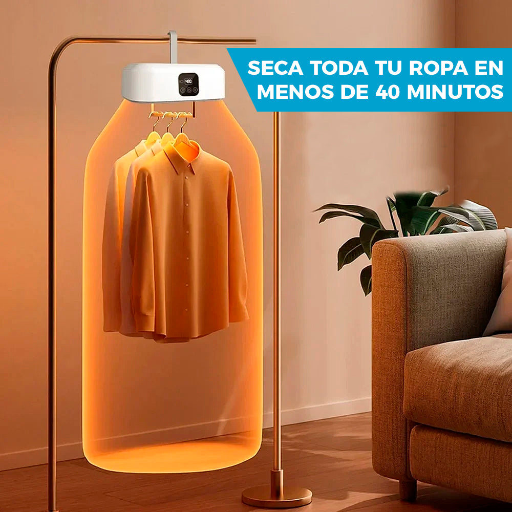 SECADOR DE ROPA PORTÁTIL | ULTRA POTENTE 600W