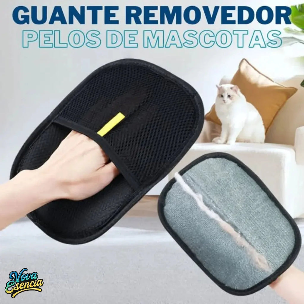 Guante Removedor de Pelo para Mascotas