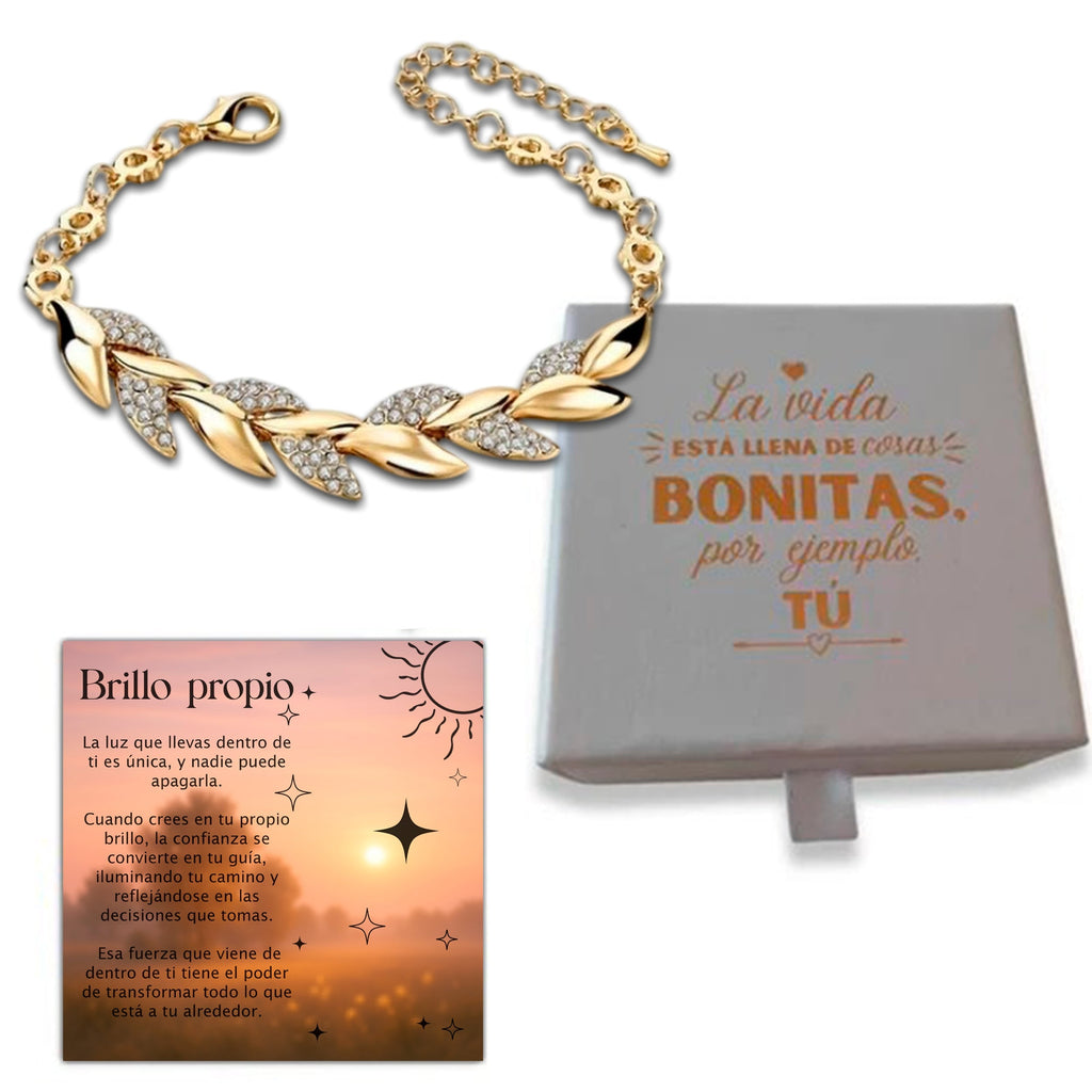 Pulseras "Brillo Propio" | <span style="color: #000000;"><strong><span style="color: #ff2a00;">¡COMPRA 1 Y LLÉVATE 2!</span></strong></span> Oro 100% Auténtica