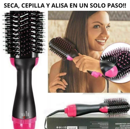 Cepillo Secador y Alisador 3 EN 1