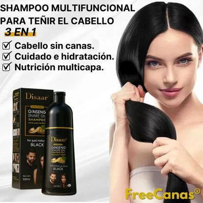 Shampoo Tapa canas 100% Original - ¡Cambia el color en poco tiempo! G