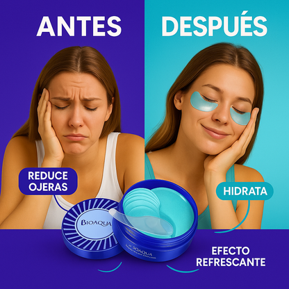 Bioaqua Parches Hidrogel Para Ojeras - ¡Elimina las ojeras en poco tiempo!