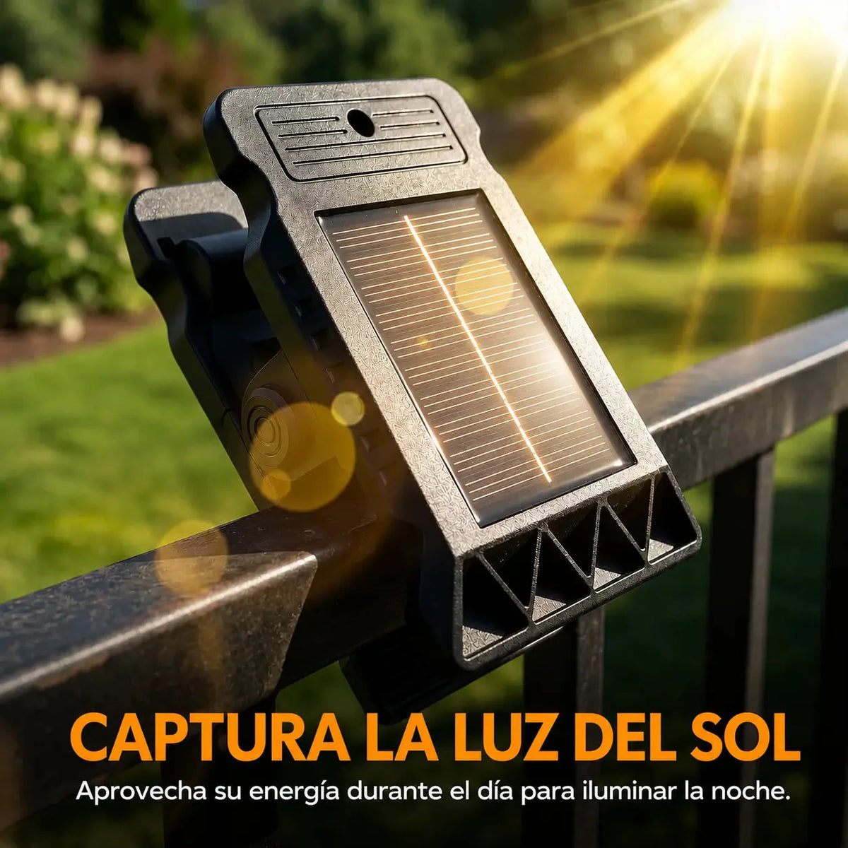 ClipLight Pro — Luz Solar con Sensor de Movimiento