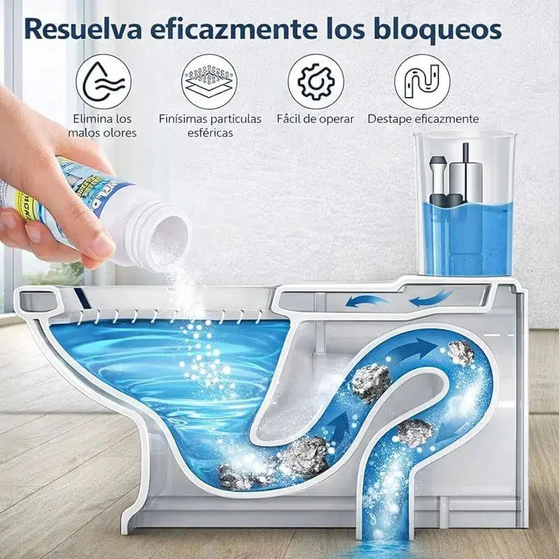 Polvo Limpiador De Drenaje