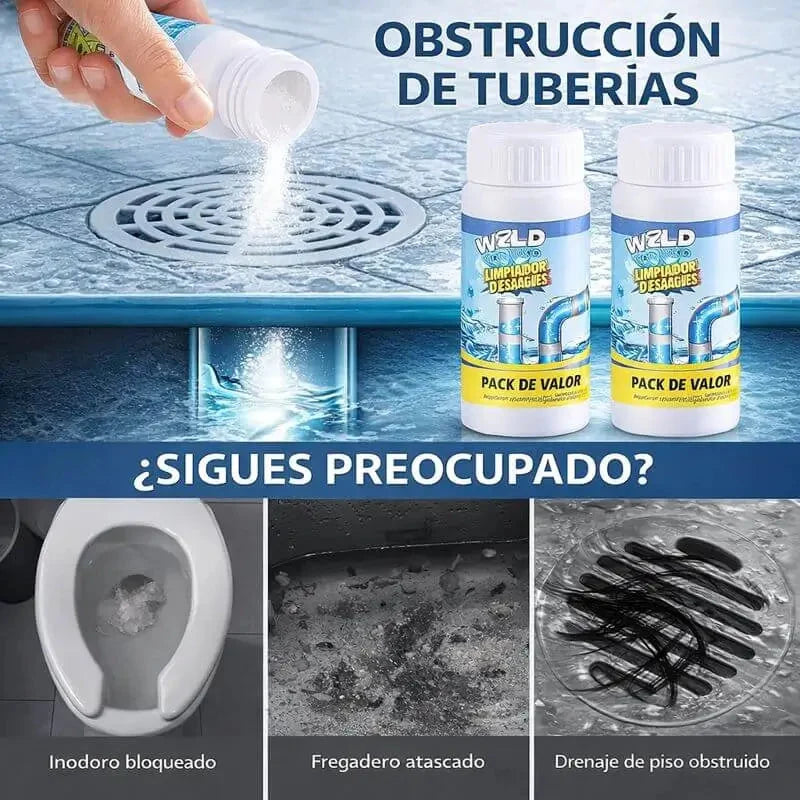 Polvo Limpiador De Drenaje