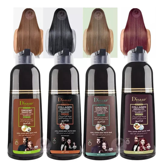 Shampoo Tapa canas 100% Original - ¡Cambia el color en poco tiempo! G