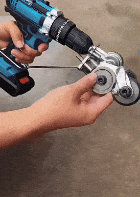 Cortador Universal para Taladro – Corte Rápido en Metal – Ahorra Tiempo y Evita Lesiones desde el Primer Uso
