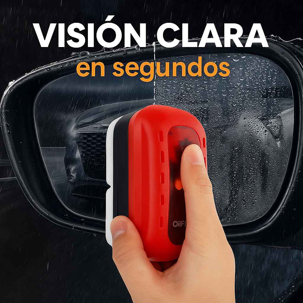 Cepillo OilFilm® | Limpiador de Vidrios Anti Lluvia