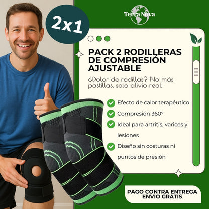 Pack de 2 Rodilleras – Dile adiós al dolor 🦵
