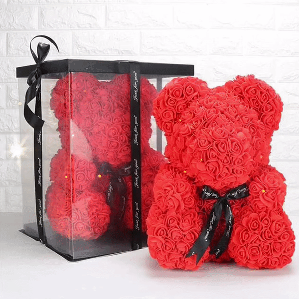 Oso de Rosas EVA – Regalo Romántico – Sorpréndela Este San Valentín